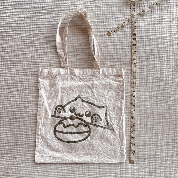 Cotton Cat Print Tote - Picture 3 of 4